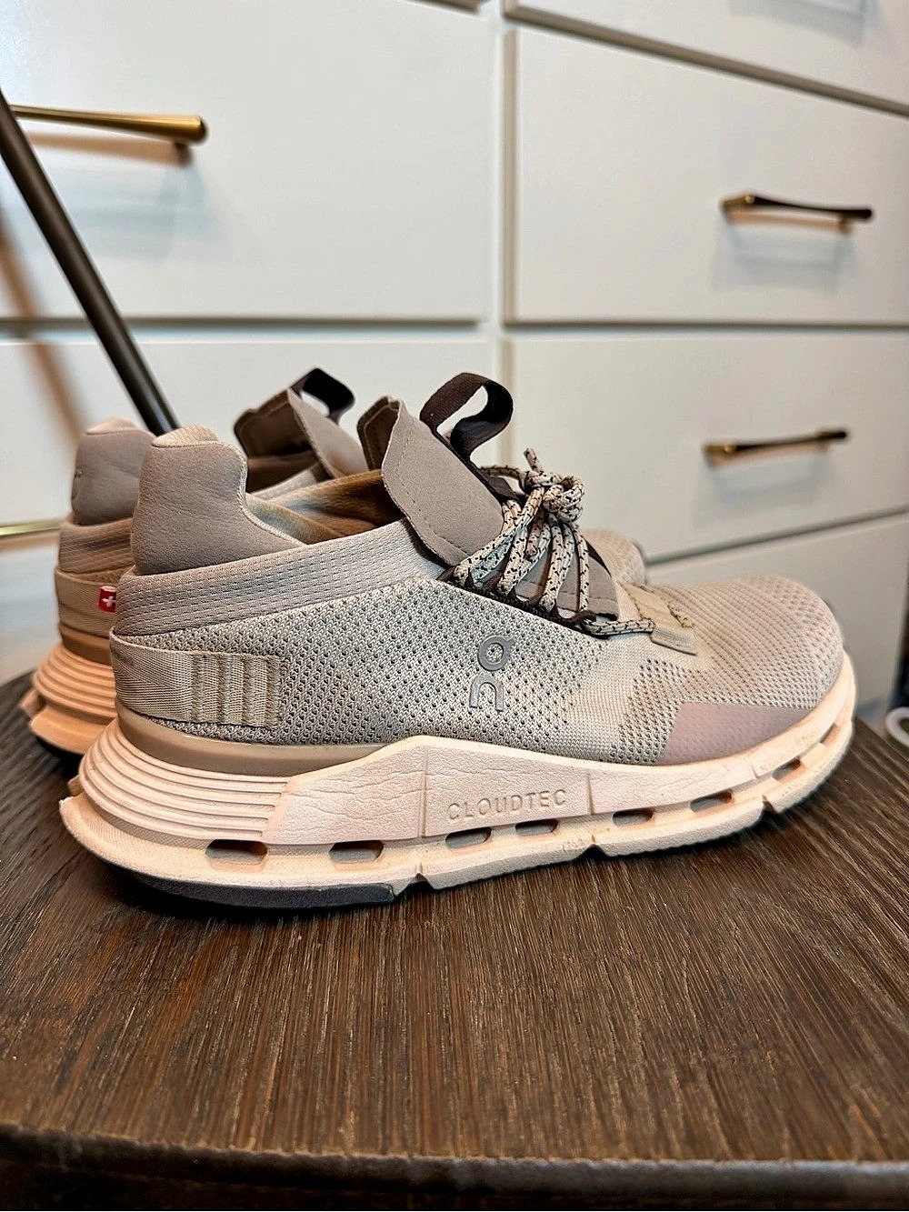 On Cloud nova Athletic Shoes in Beige